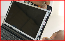 Toshiba Laptop screen display replacement Service hyderabad